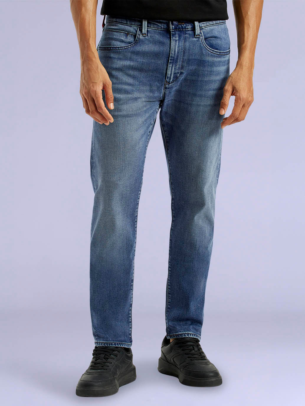 Men's Redloop 512 Dark Indigo Slim Tapered Fit Mid Rise Jeans - ebf79aed-ba47-4958-b402-8ff6a328811e View