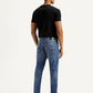 Men's Redloop 512 Dark Indigo Slim Tapered Fit Mid Rise Jeans - Back View