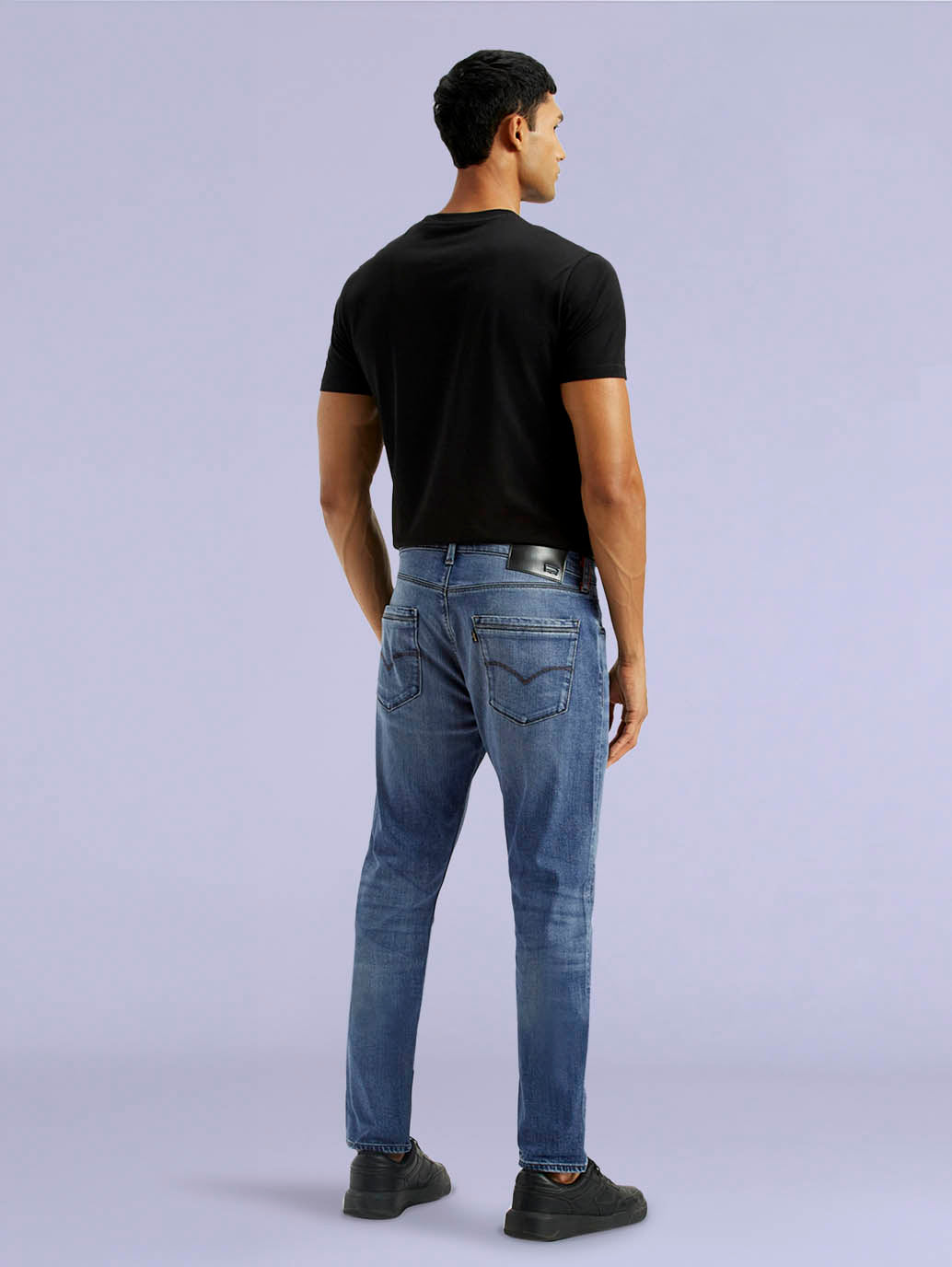 Men's Redloop 512 Dark Indigo Slim Tapered Fit Mid Rise Jeans - be5c24f0-f4c7-4c81-91f7-1be86088b8b7 View