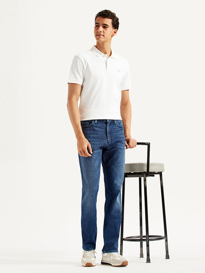 Men's Redloop 513 Slim Straight Fit Mid Rise Jeans-image-3