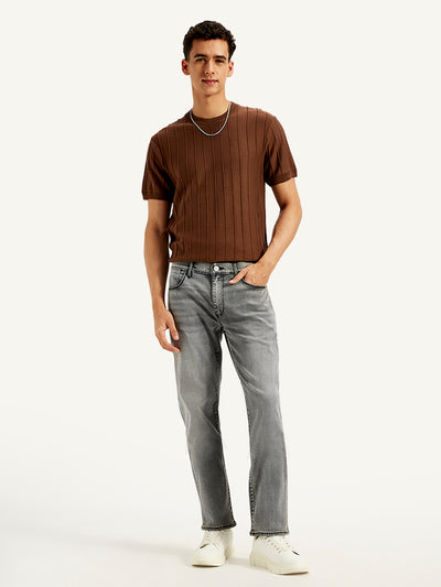 levi's Men's Redloop 511 Grey Slim Fit Mid Rise Jeans-picture-21