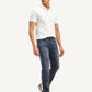 Men's Redloop 511 Grey Slim Fit Mid Rise Jeans - Side View