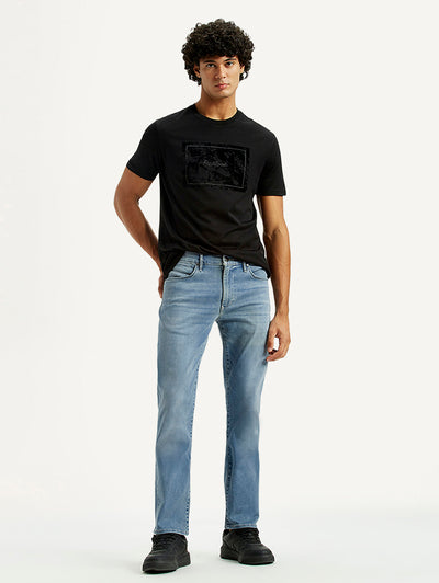 levi's Men's Redloop 511 Dark Indigo Slim Fit Mid Rise Jeans-picture-44