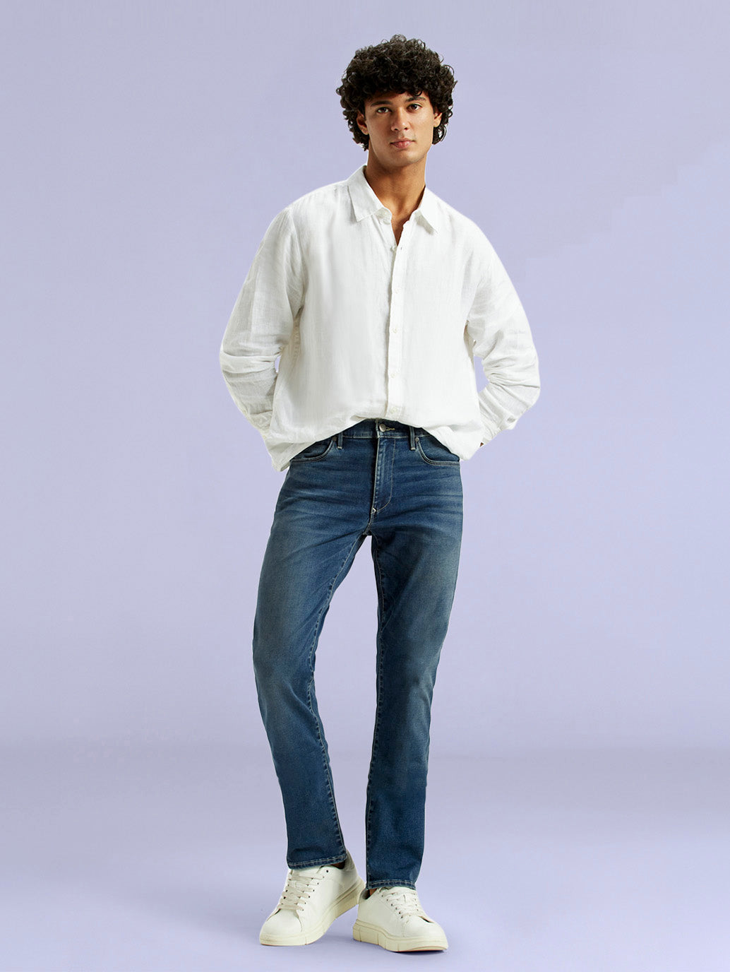 Men's Redloop 511 Dark Indigo Slim Fit Innovation Stretch Jeans