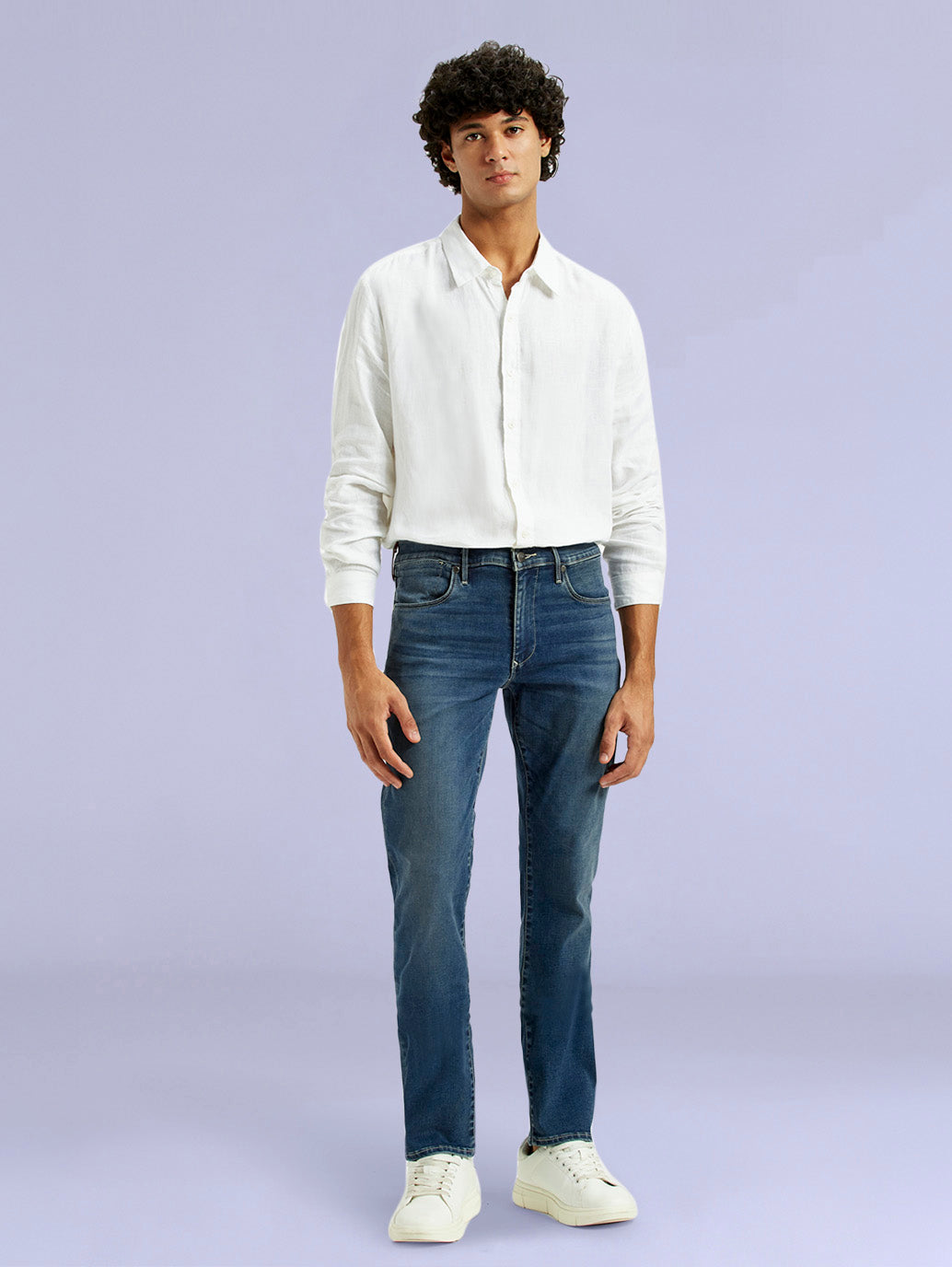 Men's Redloop 511 Dark Indigo Slim Fit Innovation Stretch Jeans - 368f28ae-af60-425a-85c4-98c975cd458b View