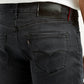 Men's Redloop 511 Charcoal Grey Slim Fit Mid Rise Jeans - Detail View