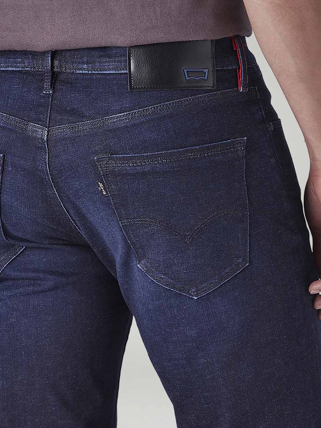 Men's 511 Indigo Slim Fit Mid Rise Redloop Jeans - Detail View