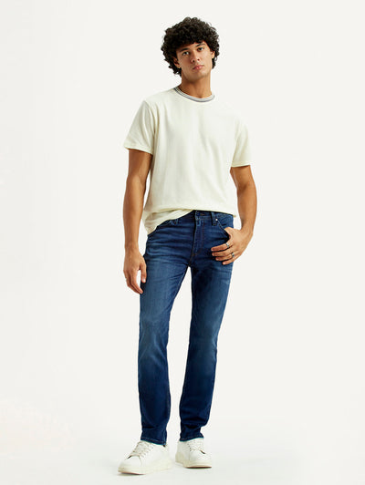levi's Men's Redloop 511 Indigo Slim Fit Mid Rise Jeans-picture-41