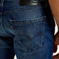 Men's Redloop 511 Indigo Slim Fit Mid Rise Jeans - Detail View