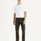 Men's Brown Tapered Fit Chinos - Styleshot View