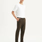 Men's Brown Tapered Fit Chinos - Side View