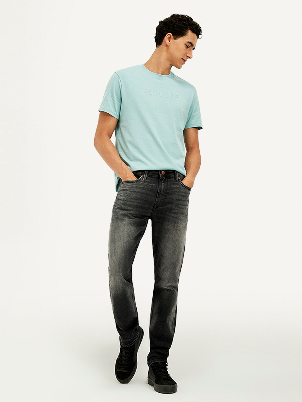 Men's Redloop 512 Slim Tapered Fit Mid Rise Jeans - 21f8ae3b-9459-4dff-9dfd-51371e5adefe View