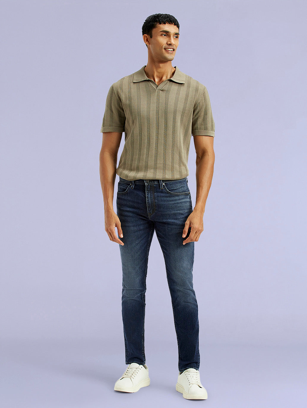 Men's Redloop 512 Dark Indigo Slim Tapered Fit Mid Rise Jeans - 85a69c71-5381-40f9-9500-a048ff66b524 View