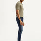 Men's Redloop 512 Dark Indigo Slim Tapered Fit Mid Rise Jeans - Side View