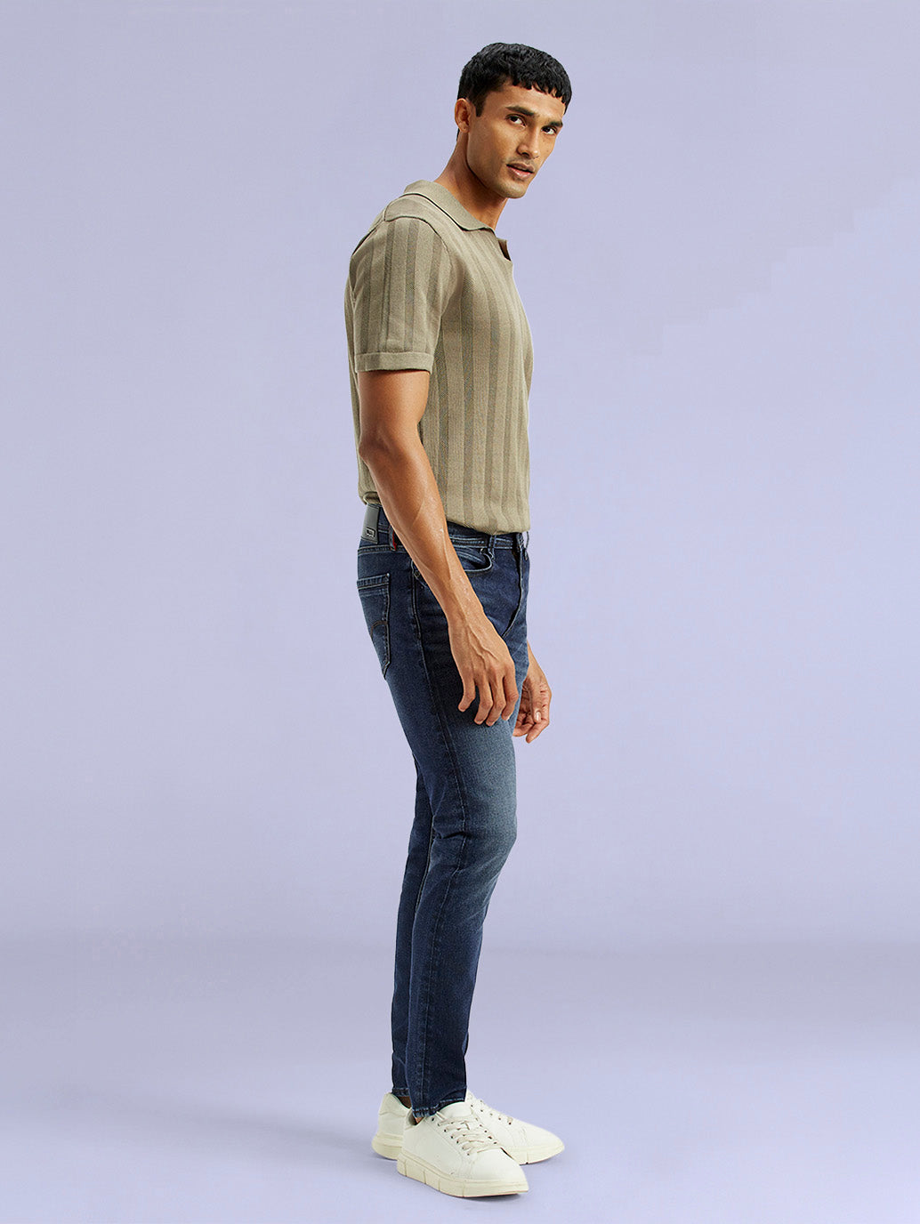 Men's Redloop 512 Dark Indigo Slim Tapered Fit Mid Rise Jeans - 9c41ef9c-ea17-489b-912e-2f421932df47 View