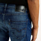 Men's Redloop 512 Indigo Slim Tapered Fit Mid Rise Jeans - Detail View
