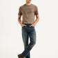Men's Redloop 541 Blue Athletic Tapered Fit Mid Rise Jeans - Styleshot View