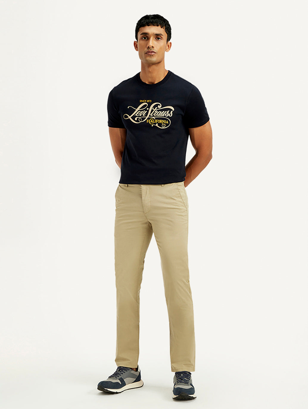 Men's 511 Khaki Slim Fit Chinos - Front View