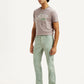 Men's 511 Green Slim Fit Mid Rise Chinos - Side View