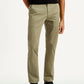 Men's 511 Green Slim Fit Mid Rise Chinos - Front View