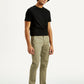 Men's 511 Green Slim Fit Mid Rise Chinos - Side View
