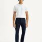 Men's 511 Dark Blue Slim Fit Mid Rise Chinos - Front View