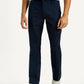 Men's 511 Dark Blue Slim Fit Mid Rise Chinos - Front View