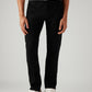 Men's 511 Black Slim Fit Mid Rise Chinos - Front View