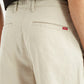 Men's Beige Relaxed Fit Chinos - Detail View