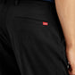 Men's Black Relaxed Fit Chinos - Detail View