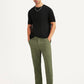 Men's Olive Authentic Relaxed Fit Chinos - Styleshot View