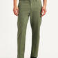Men's Olive Authentic Relaxed Fit Chinos - Front View