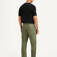 Men's Olive Authentic Relaxed Fit Chinos - Back View