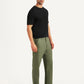 Men's Olive Authentic Relaxed Fit Chinos - Side View