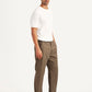Men's Brown Authentic Relaxed Fit Chinos - Side View
