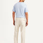 Men's Beige Authentic Relaxed Fit Chinos - Back View