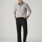 Men's Black Authentic Relaxed Straight Fit Mid Rise Chinos - Styleshot View