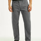 Men's 541 Grey Athletic Tapered Fit Mid Rise Jeans - Front View