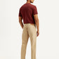 Men's 541 Beige Athletic Tapered Fit Mid Rise Selvedge Jeans - Back View