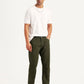 Men's 541 Olive Athletic Tapered Fit Mid Rise Selvedge Chinos - Styleshot View
