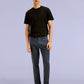 Men's Redloop Dark Blue Slim Fit Linen Chino Trousers - 20 View