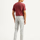 Men's Redloop Light-Grey Slim Fit Linen Chinos - 20 View