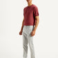 Men's Redloop Light-Grey Slim Fit Linen Chinos - 20 View