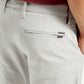 Men's Redloop Light-Grey Slim Fit Linen Chinos - 20 View