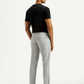 Men's Redloop 511 Grey Slim Fit Mid Rise Linen Chinos - Back View