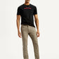 Men's Redloop 511 Beige Slim Fit Mid Rise Chinos - Elevated View