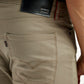 Men's Redloop 511 Beige Slim Fit Mid Rise Chinos - Detail View