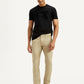 Men's Redloop 511 Beige Slim Fit Mid Rise Chinos - Styleshot View