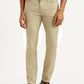 Men's Redloop 511 Beige Slim Fit Mid Rise Chinos - Front View