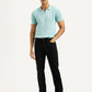 Men's Redloop 511 Black Slim Fit Mid Rise Jeans - Front View